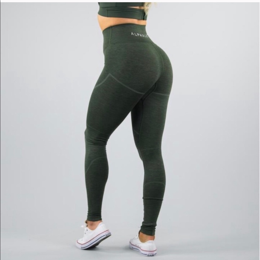 Green Revival Leggings Alphalete